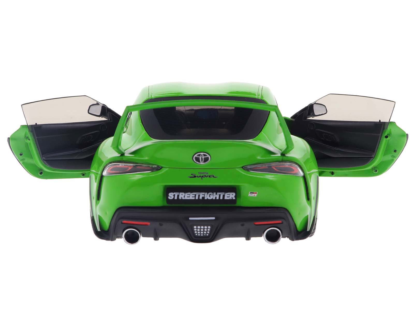2023 Toyota GR Supra "StreetFighter" Green 1/18 Die Cast Model Car by Solido