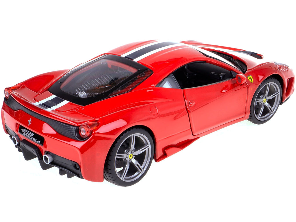 Ferrari 458 Speciale Red 1/18 Diecast Model Car by Bburago