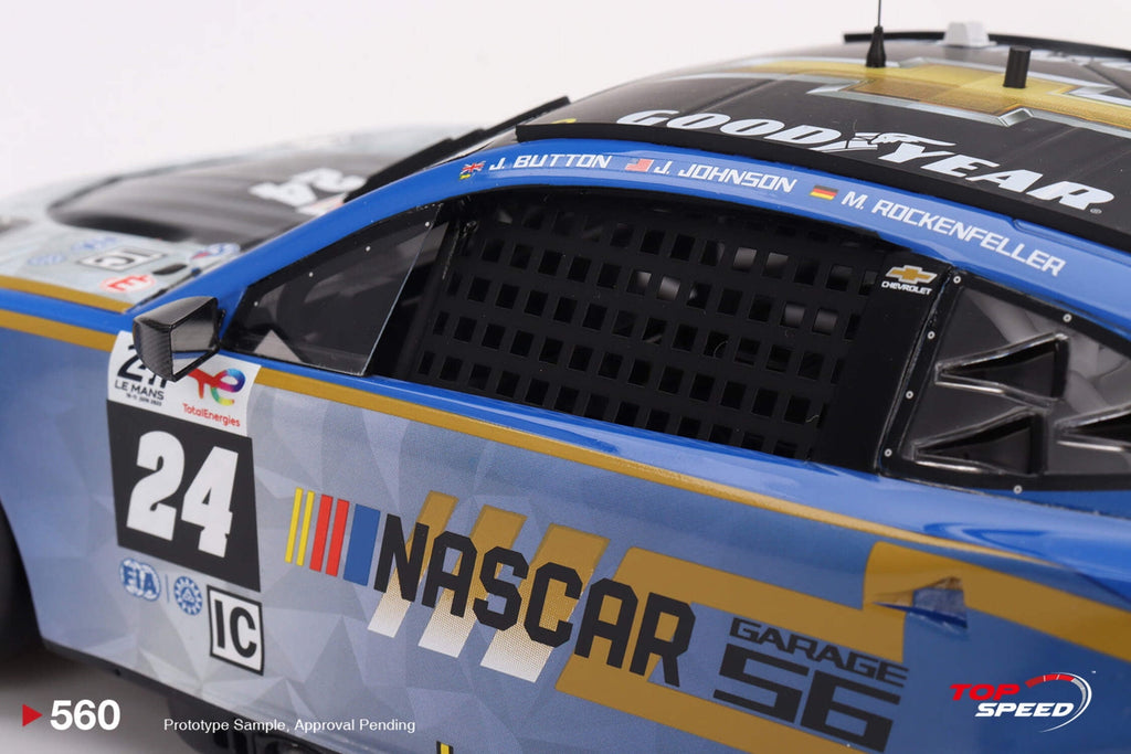 Chevrolet Camaro ZL1 #24 "Hendrick Motorsports" Innovative "24 Hrs Le Mans" (2023) 1/18 Model Car by Top Speed