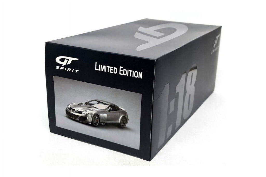 2010 Mercedes-Benz SLR MSO Edition, Gray - GT Spirit GT365 - 1/18 scale Resin Model Toy Car