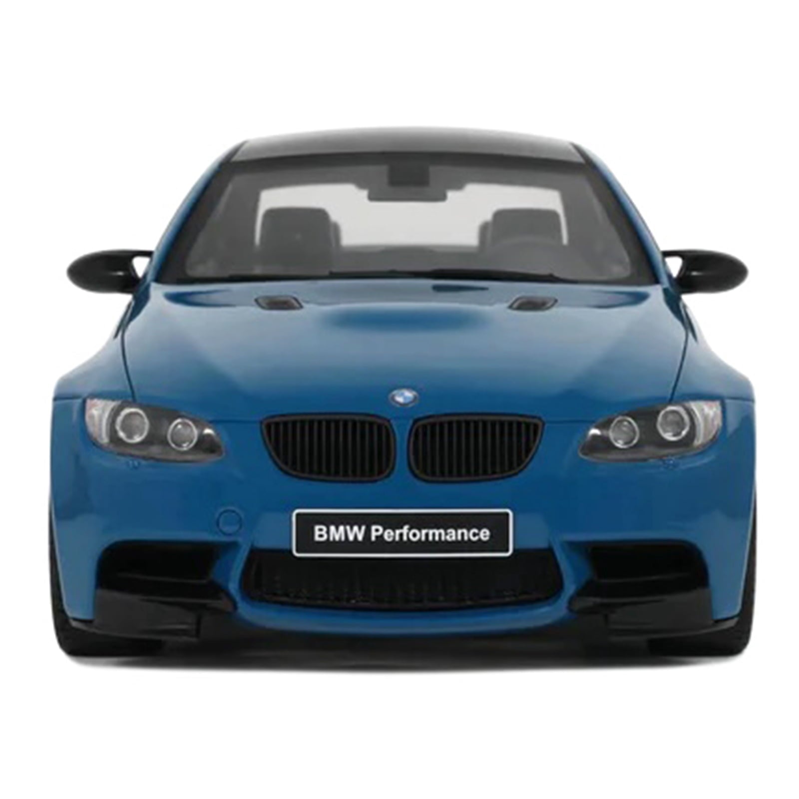 2007 BMW M3 E92 Blue Metallic with Black Top 1/18 Model Car by GT Spirit