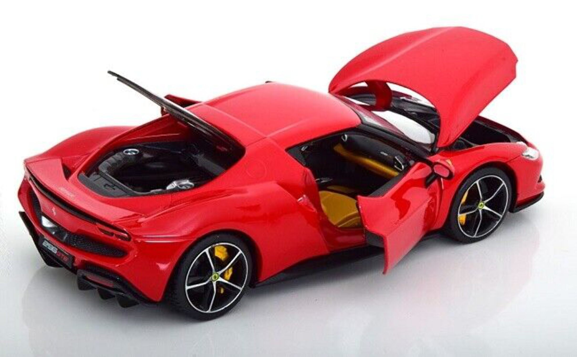 BBURAGO 1/18 - FERRARI 296 GTB Hybrid 380HP V6 - 2021
