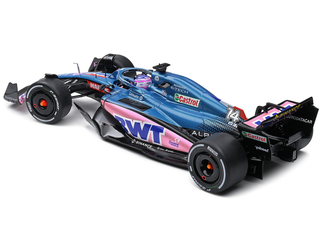 SOLIDO 1/18 - ALPINE A522 - Monaco GP 2022 (F. Alonso)