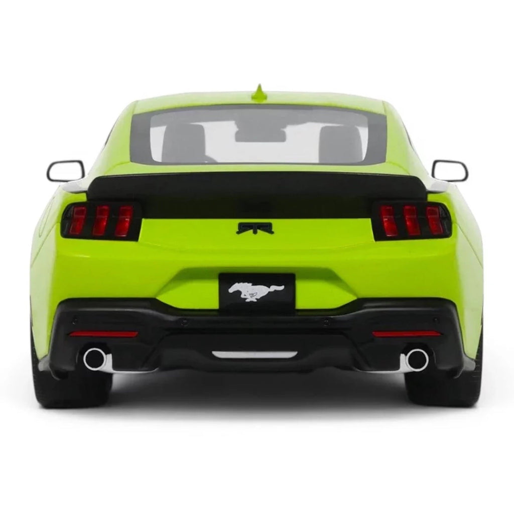 2025 Ford Mustang RTR Spec-3 Lime Green 1/18 Model Car by GT Spirit