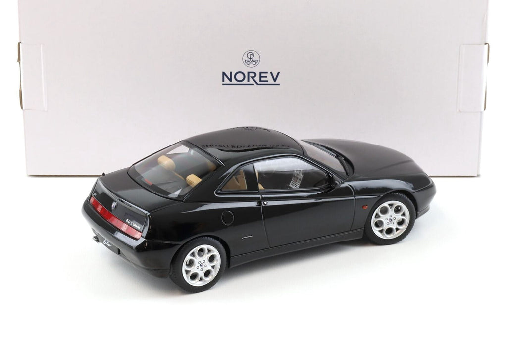 Norev 1999 Alfa Romeo GTV Coupe 2.0 16v Black 1:18
