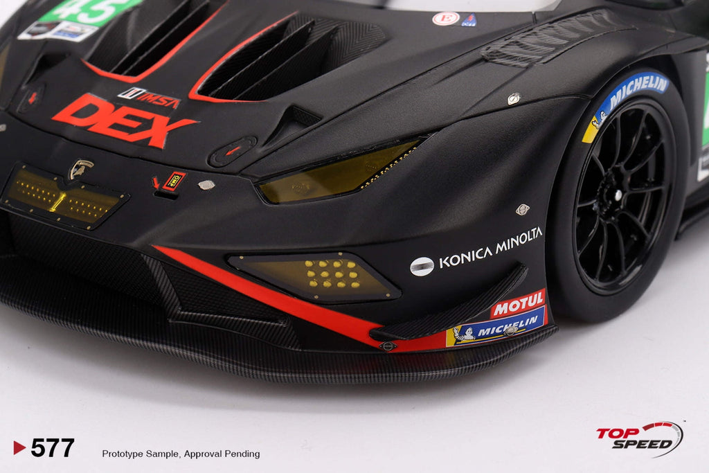 Lamborghini Huracan GT3 EVO2 #45 "Wayne Taylor Racing with Andretti" "24 Hours of Daytona" (2024) 1/18 Model Car by Top Speed