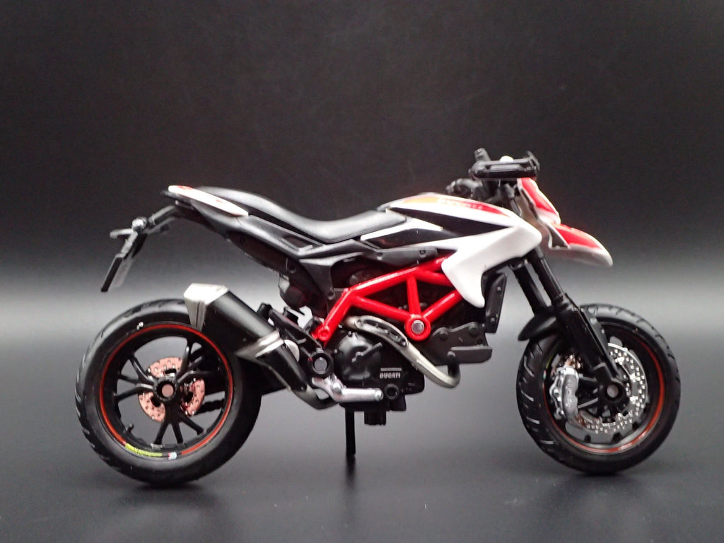 Open Box DUCATI HYPERMOTARD SP SPORT BIKE MOTORCYCLE 1/18 SCALE DIECAST MODEL BIKE