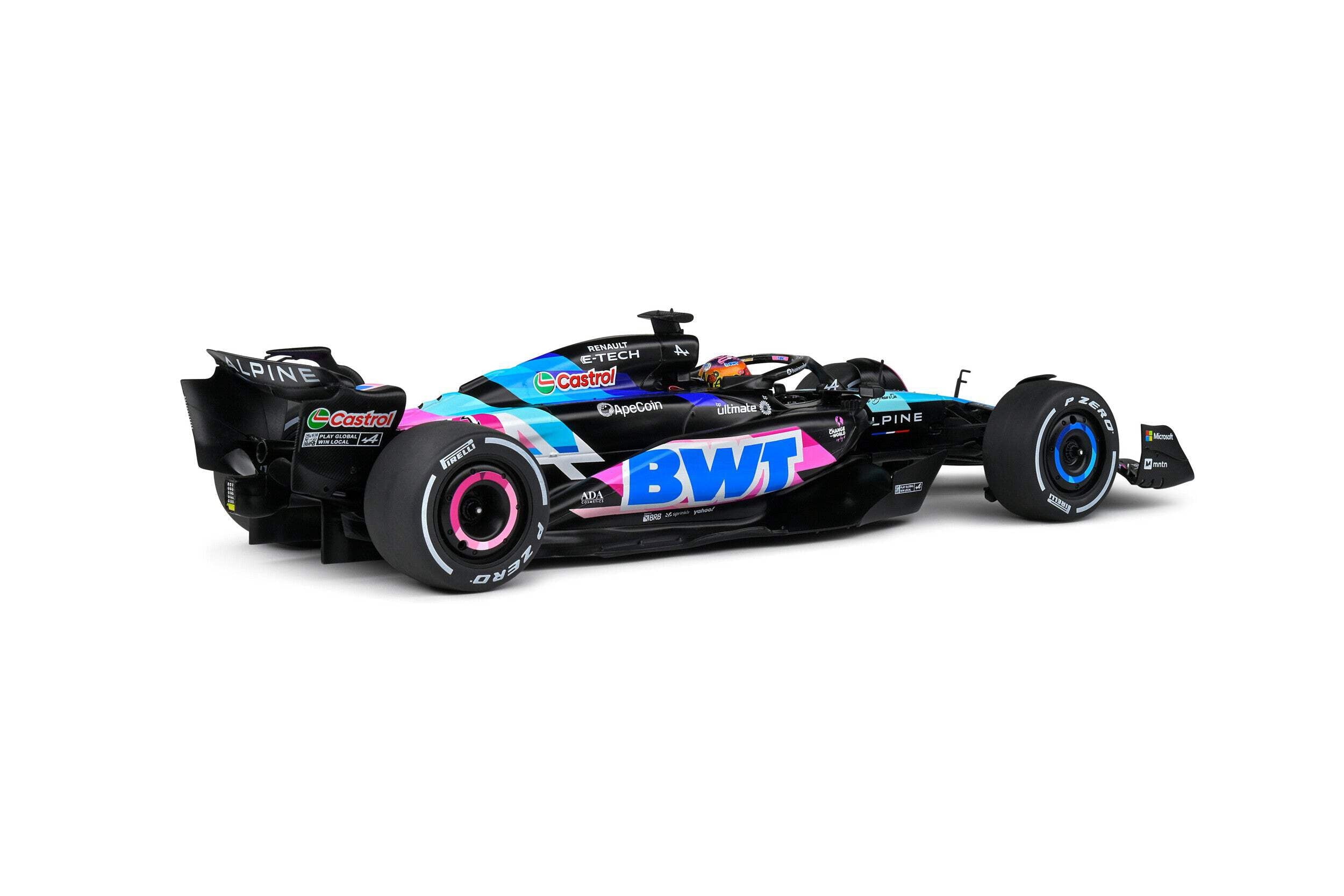 Alpine A524 #31 Esteban Ocon "BWT" Formula One F1 Miami GP (2024) "Competition" Series 1/18 Diecast Model Car by Solido