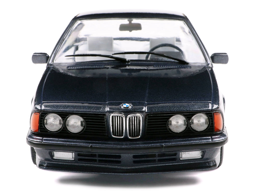 1984 BMW 635 CSI (E24) Macau Blue Metallic 1/18 Diecast Model Car by Solido