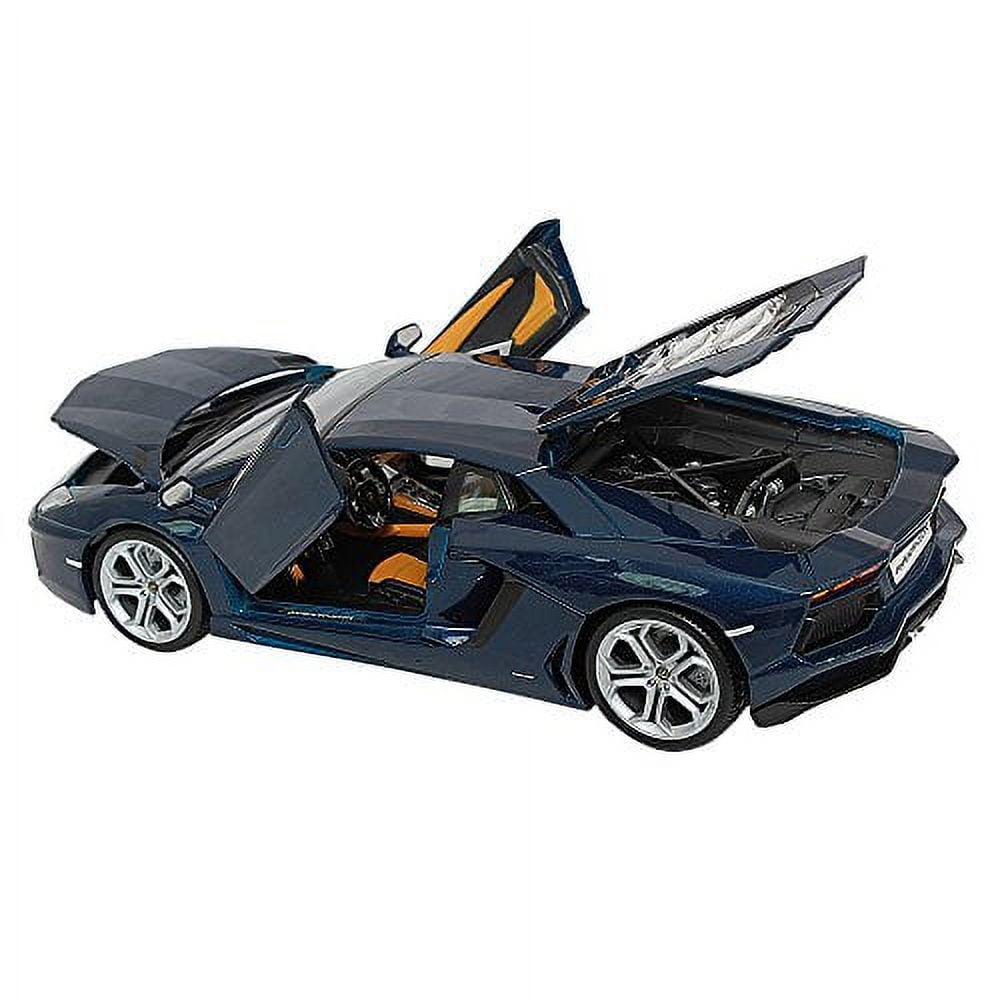 Bburago 18-11033MTOR Burago 1/18 Scale Diecast - 18-11033 Lamborghini Aventador LP 700-4 Orange, Multicolor