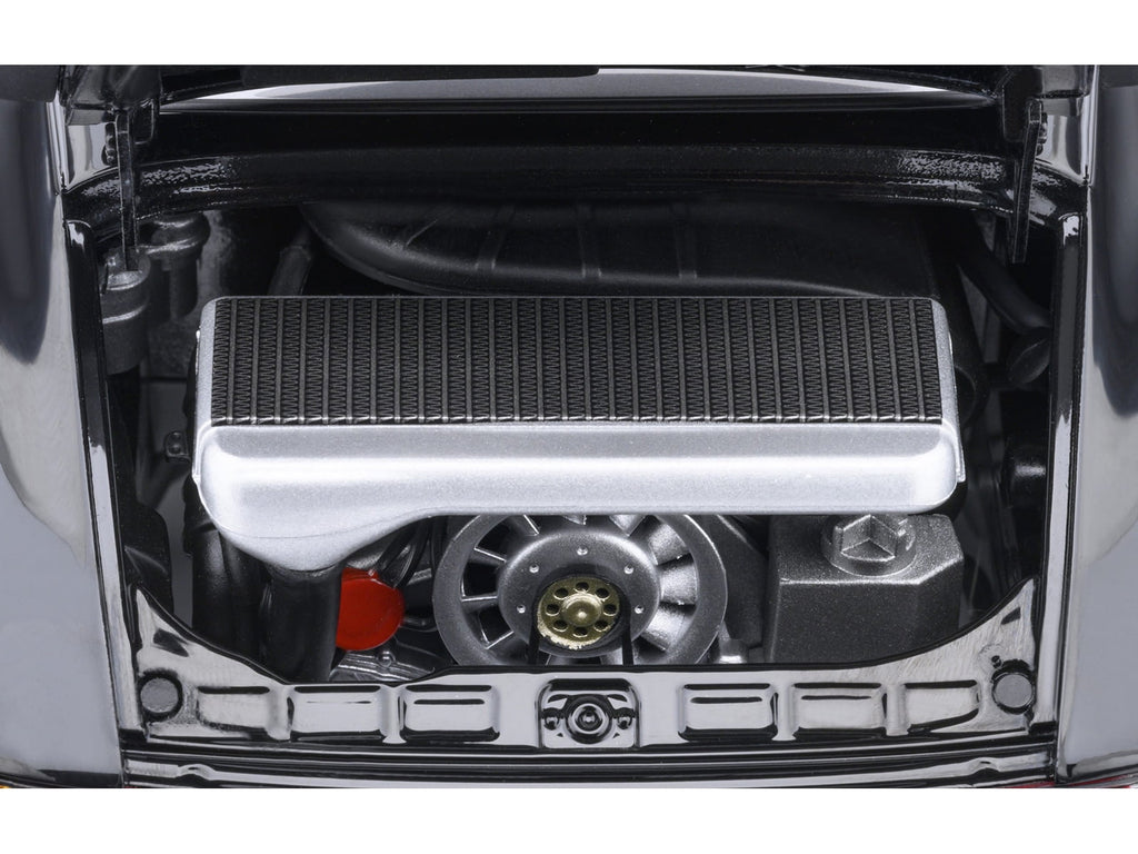 Porsche 911 (930) Turbo "Blackbird" Black "Wangan Midnight - Comic #1 Version" Manga 1/18 Model Car by Autoart
