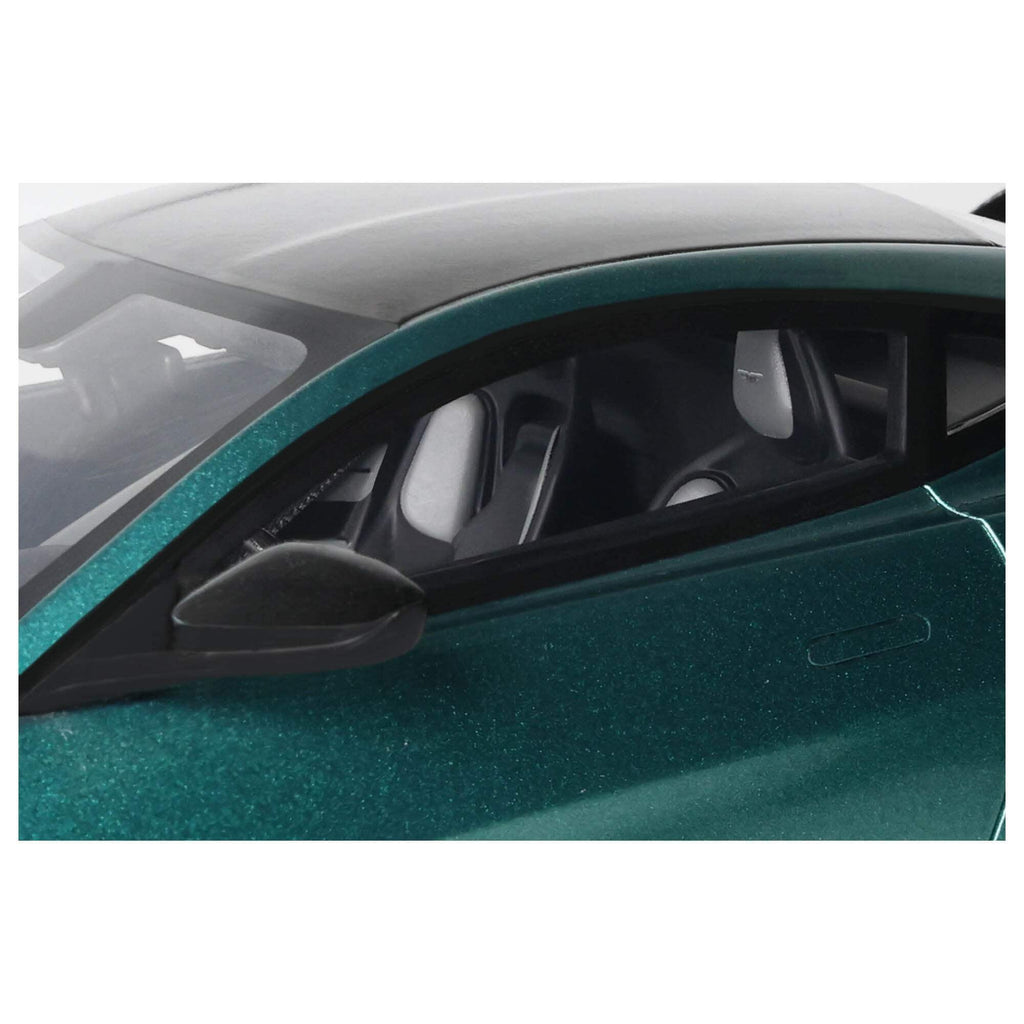 2023 Aston Martin Vantage V12 British Racing Green with Black Hood and Top 1/18 Model Car by GT Spirit