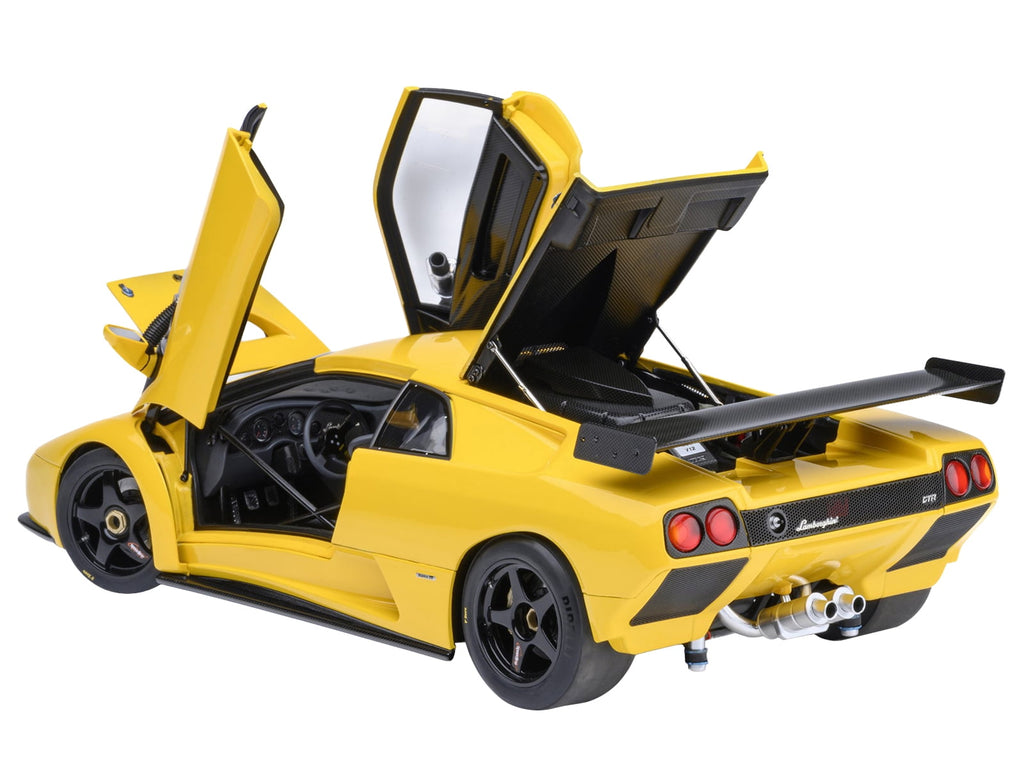 Lamborghini Diablo GTR Superfly Yellow 1/18 Diecast Model Car by Autoart