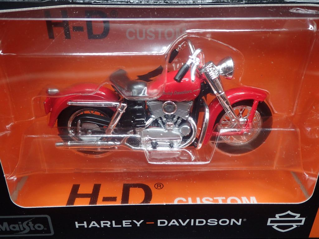 1952 52 K MODEL HARLEY DAVIDSON MOTORCYCLE MAISTO SERIES 45 1/18 MODEL BIKE