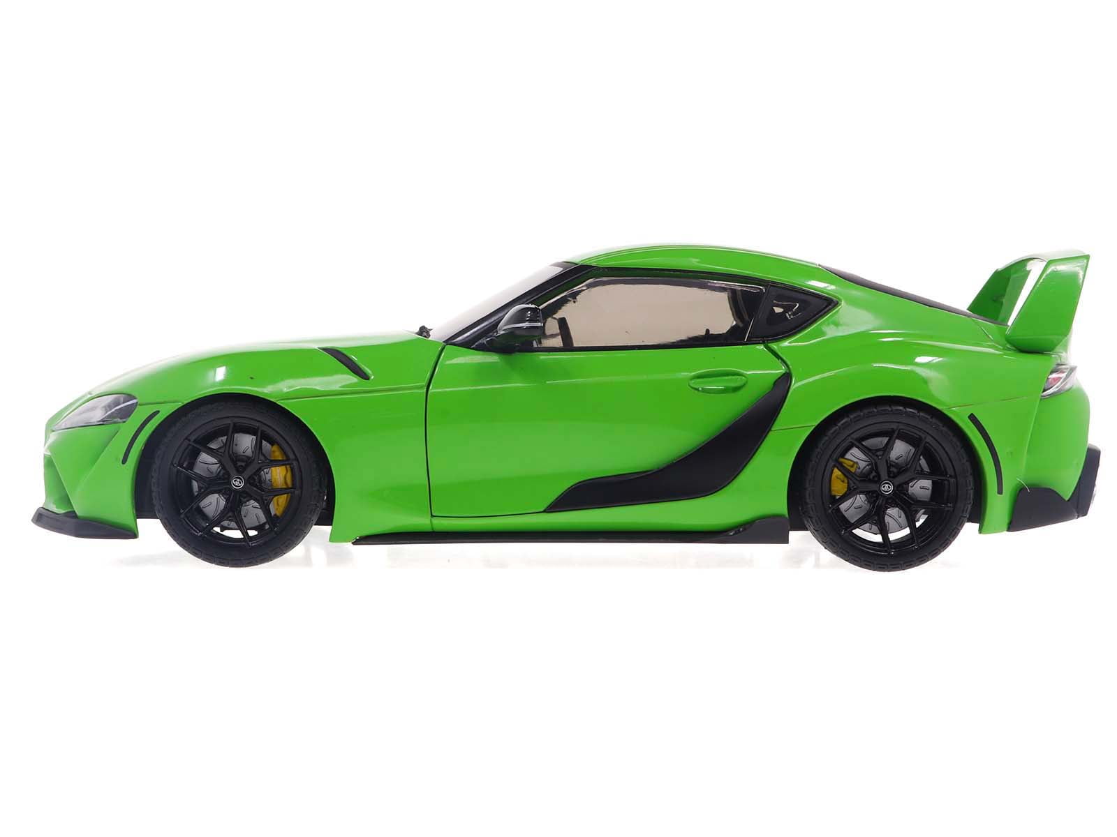 2023 Toyota GR Supra "StreetFighter" Green 1/18 Die Cast Model Car by Solido
