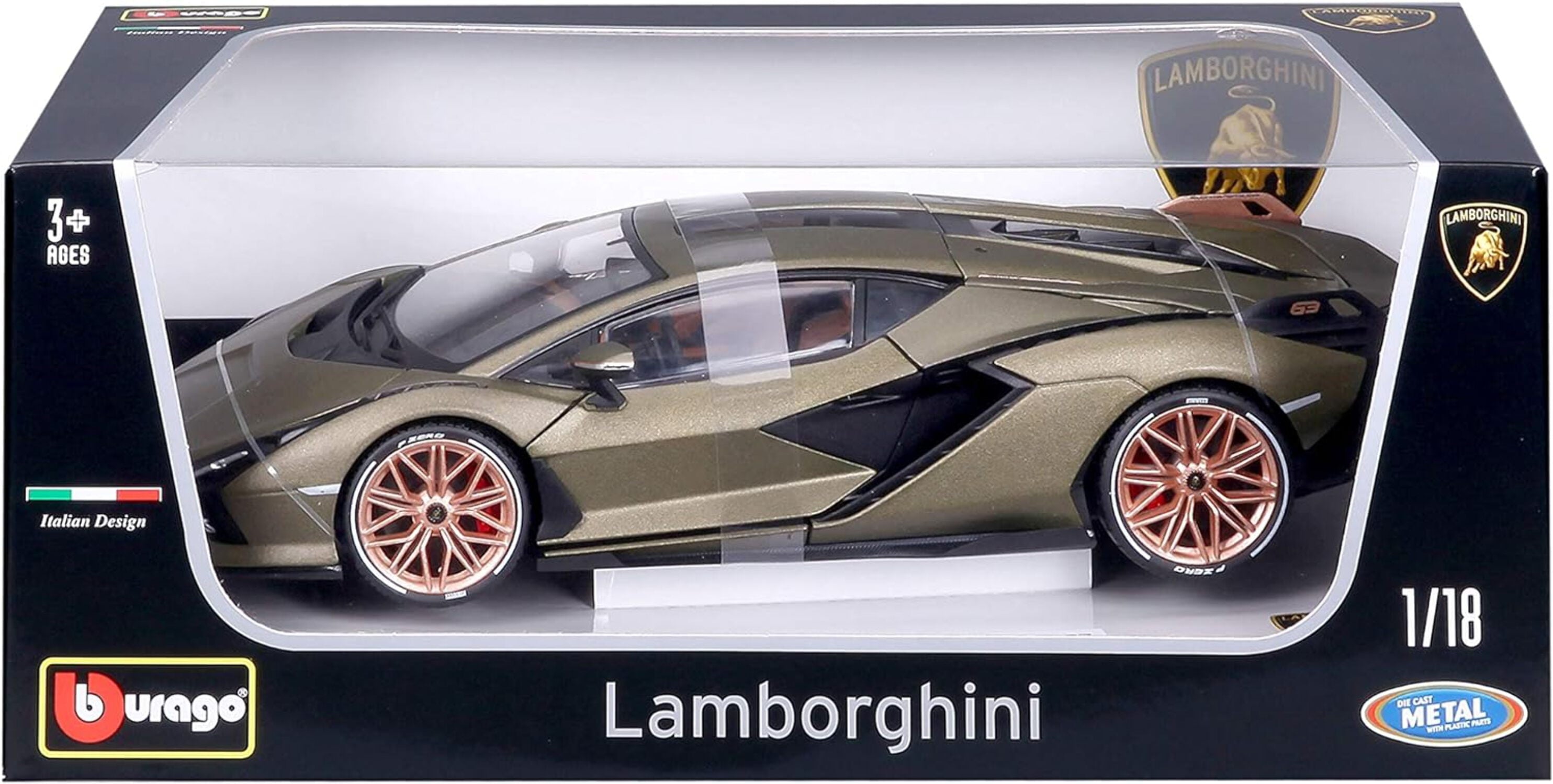BBURAGO 1/18 - LAMBORGHINI Sian FKP 37 - 2019
