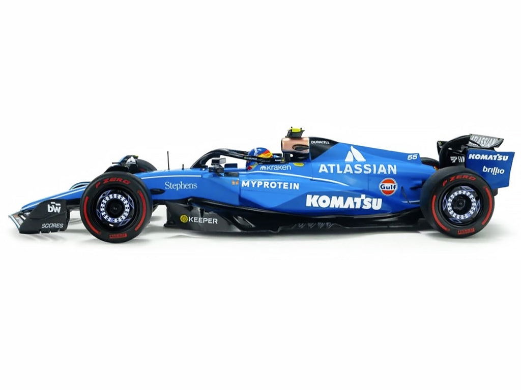 Williams FW47 #55 Carlos Sainz "Atlassian" F1 "Australian GP" (2025) "Competition" Series 1/18 Diecast Model Car by Solido