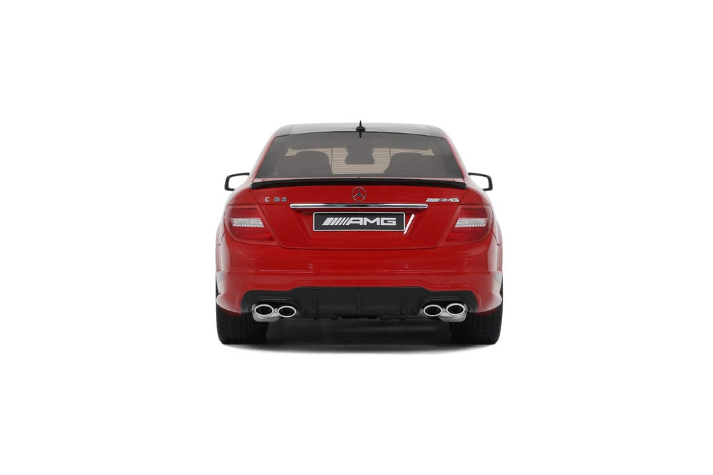 GT Spirit 2014 Mercedes Benz C63 AMG Edition 507 Coupe Fire Opal Red 1:18