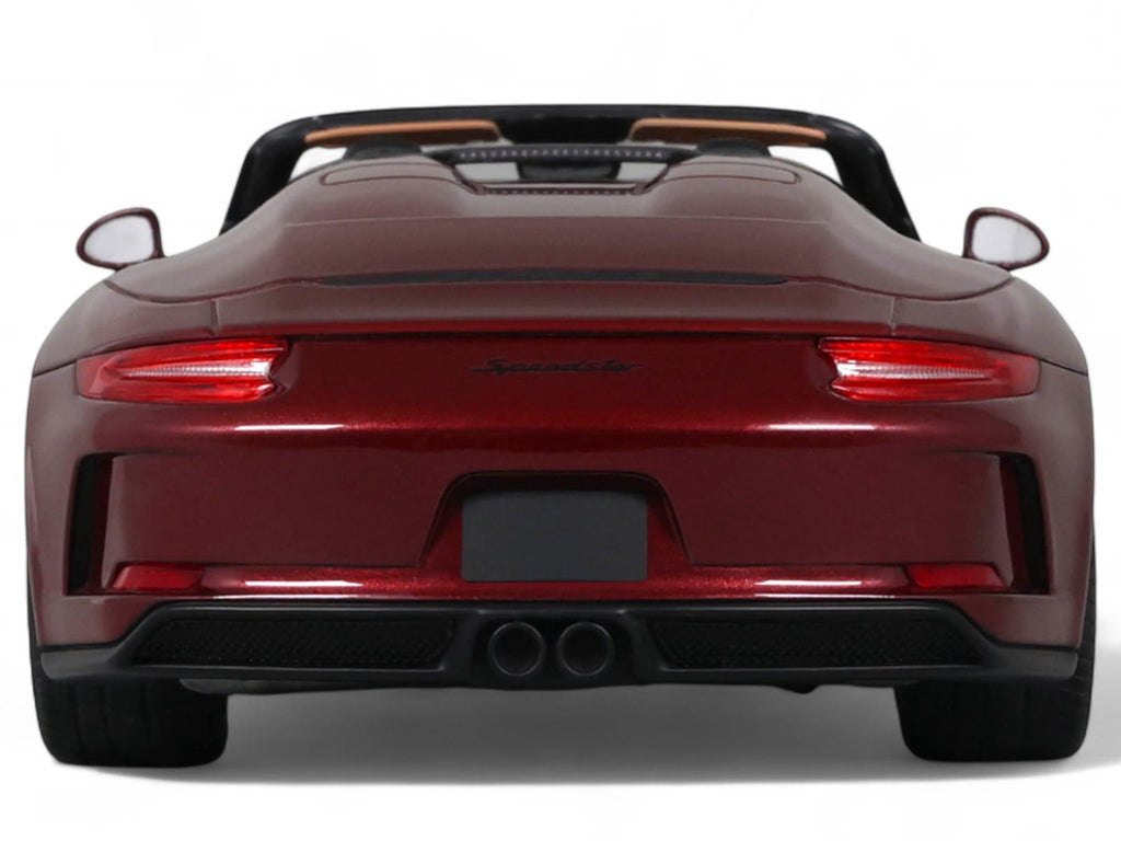 2019 Porsche 911 (991.2) Speedster #57 "Heritage Edition" Cherry Red Metallic 1/18 Model Car by GT Spirit