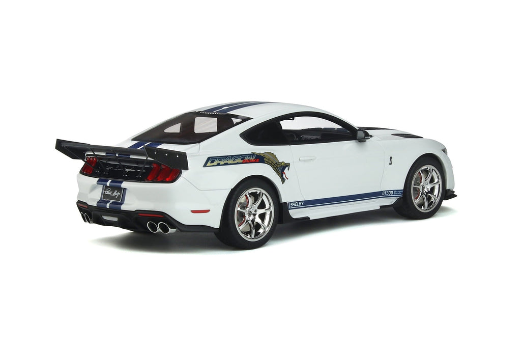 2020 Ford Mustang Shelby GT500 Dragon Snake, Oxford White - GT Spirit GT306 - 1/18 scale Resin Model Toy Car