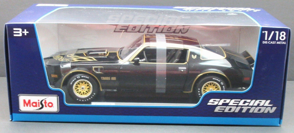 Maisto SE 1978 Pontiac Firebird Trans Am, 1:18, Black