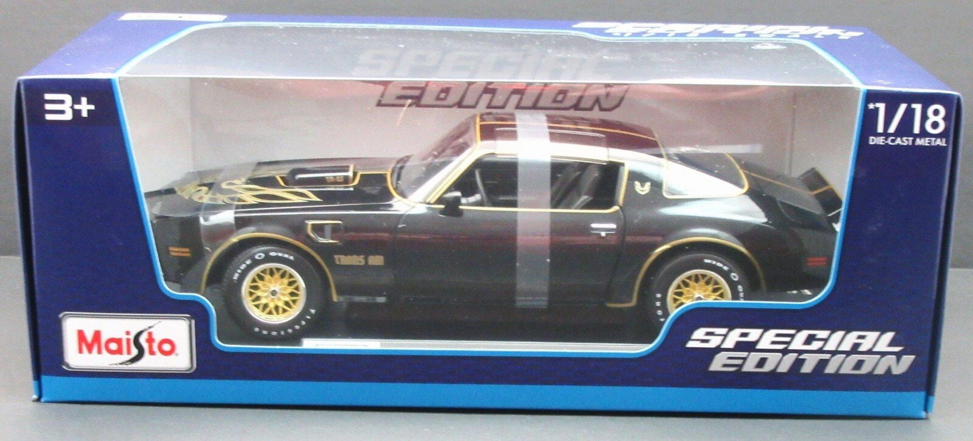 Maisto SE 1978 Pontiac Firebird Trans Am, 1:18, Black