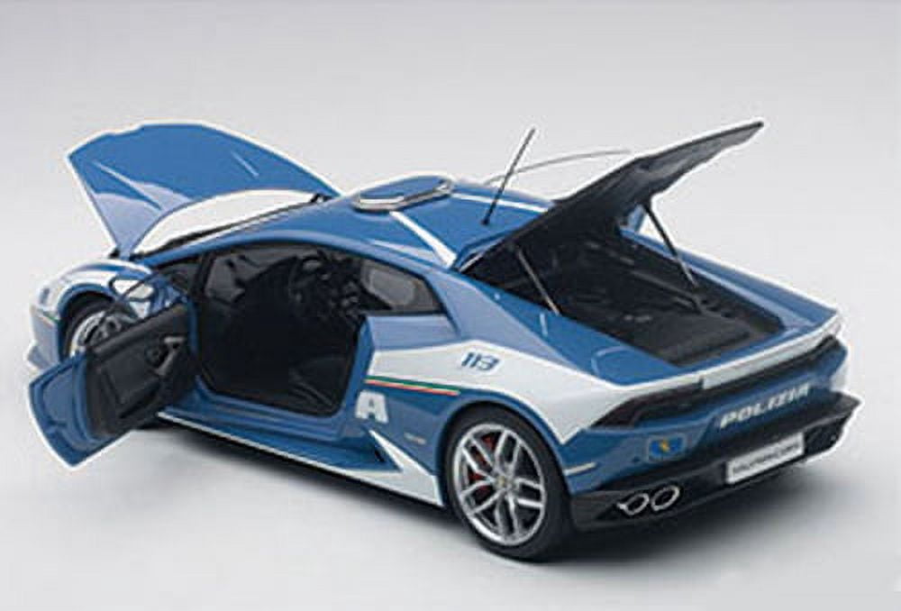 Lamborghini Huracan LP610 Police Car 1/18 Model Car by Autoart