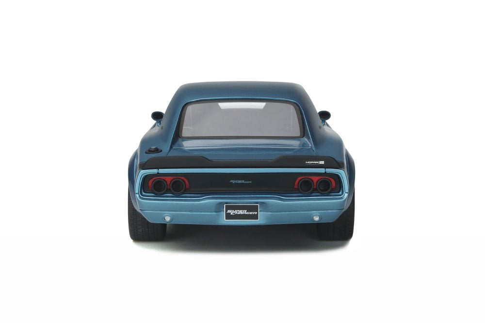 1968 Dodge Super Charger Concept Hardtop, Blue Poly - GT Spirit GT841 - 1/18 scale Resin Model Toy Car