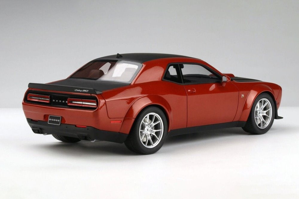 2020 Dodge Challenger R/T Scat Pack Widebody, Dark Red - GT Spirit US060 - 1/18 Scale Resin Car