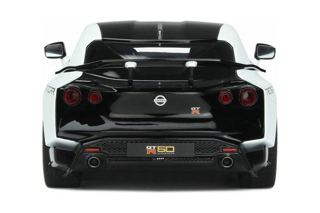 2021 Nissan GT-R50 Test Car, White and Black - GT Spirit GT853 - 1/18 scale Resin Model Toy Car