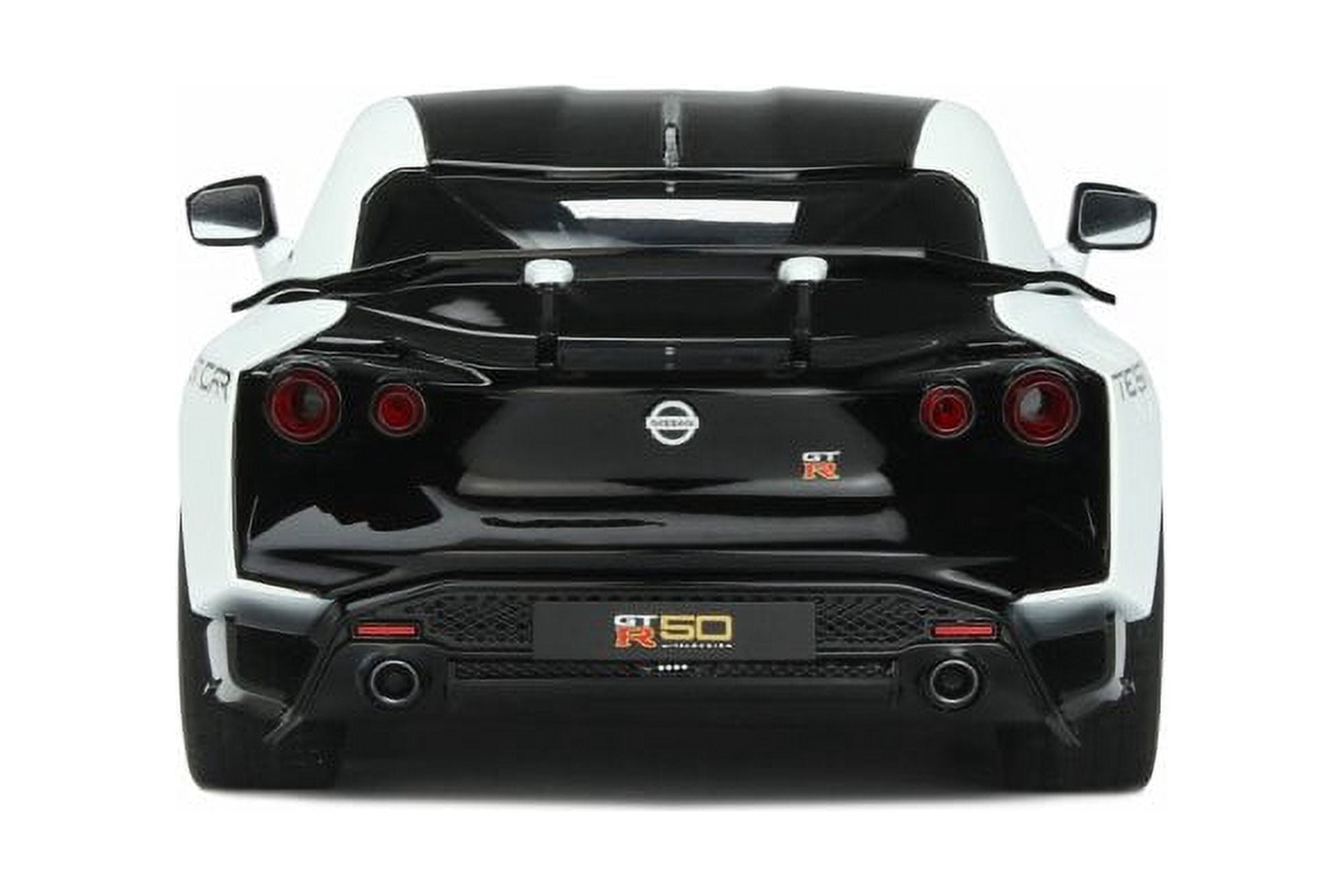 2021 Nissan GT-R50 Test Car, White and Black - GT Spirit GT853 - 1/18 scale Resin Model Toy Car