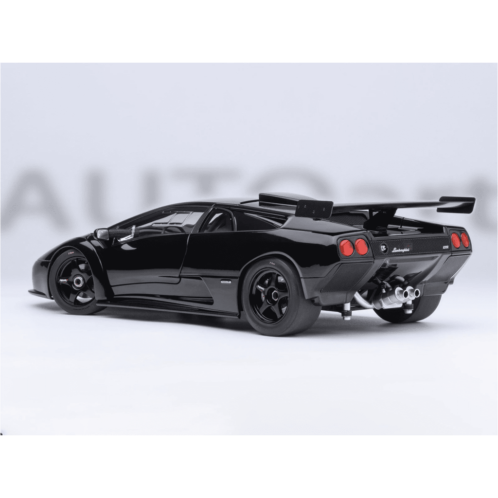 Lamborghini Diablo GTR Deep Black 1/18 Diecast Model Car by Autoart