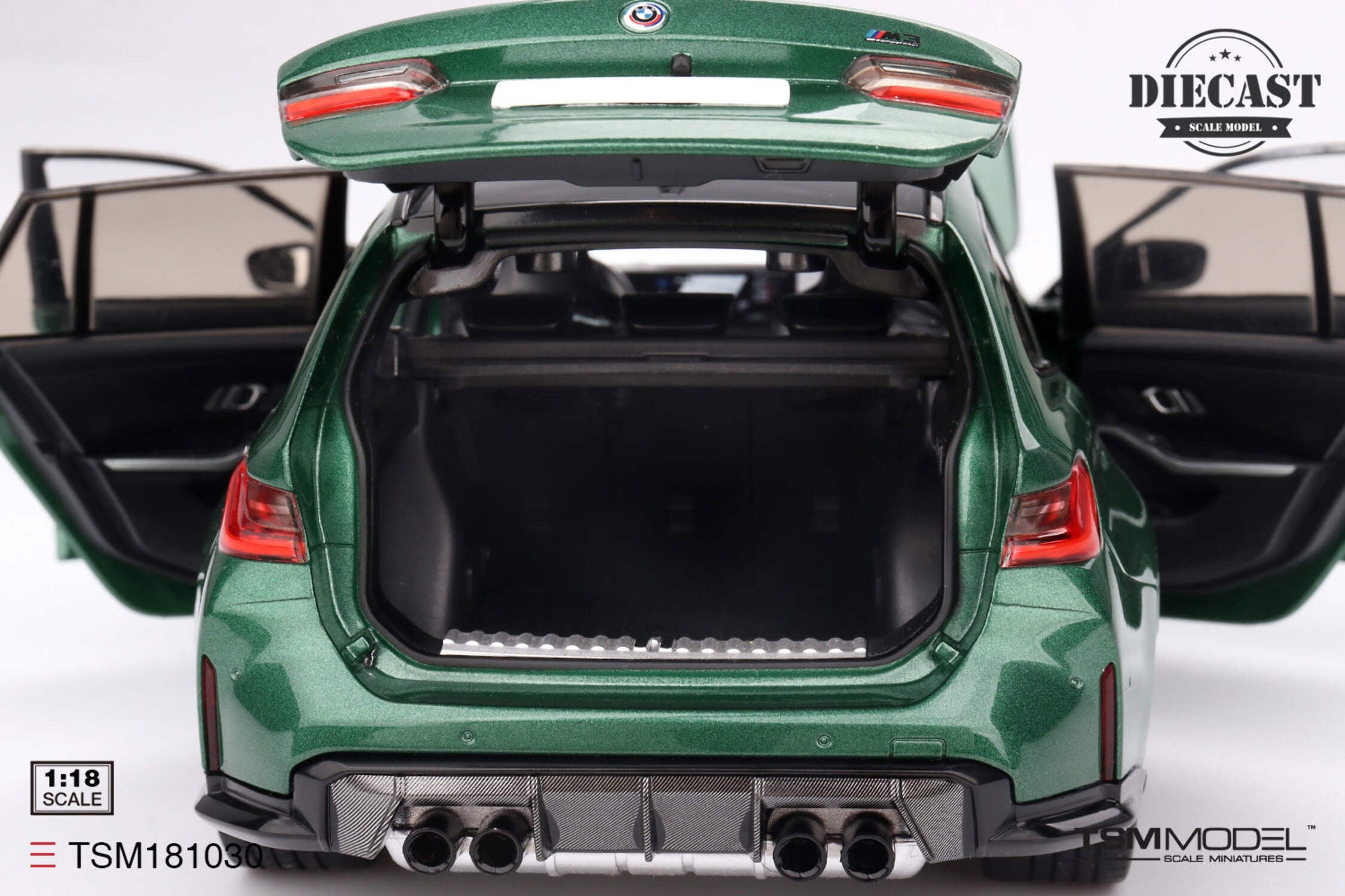 Topspeed BMW M3 Touring M (G81) Isle of Man Green Metallic 1:18