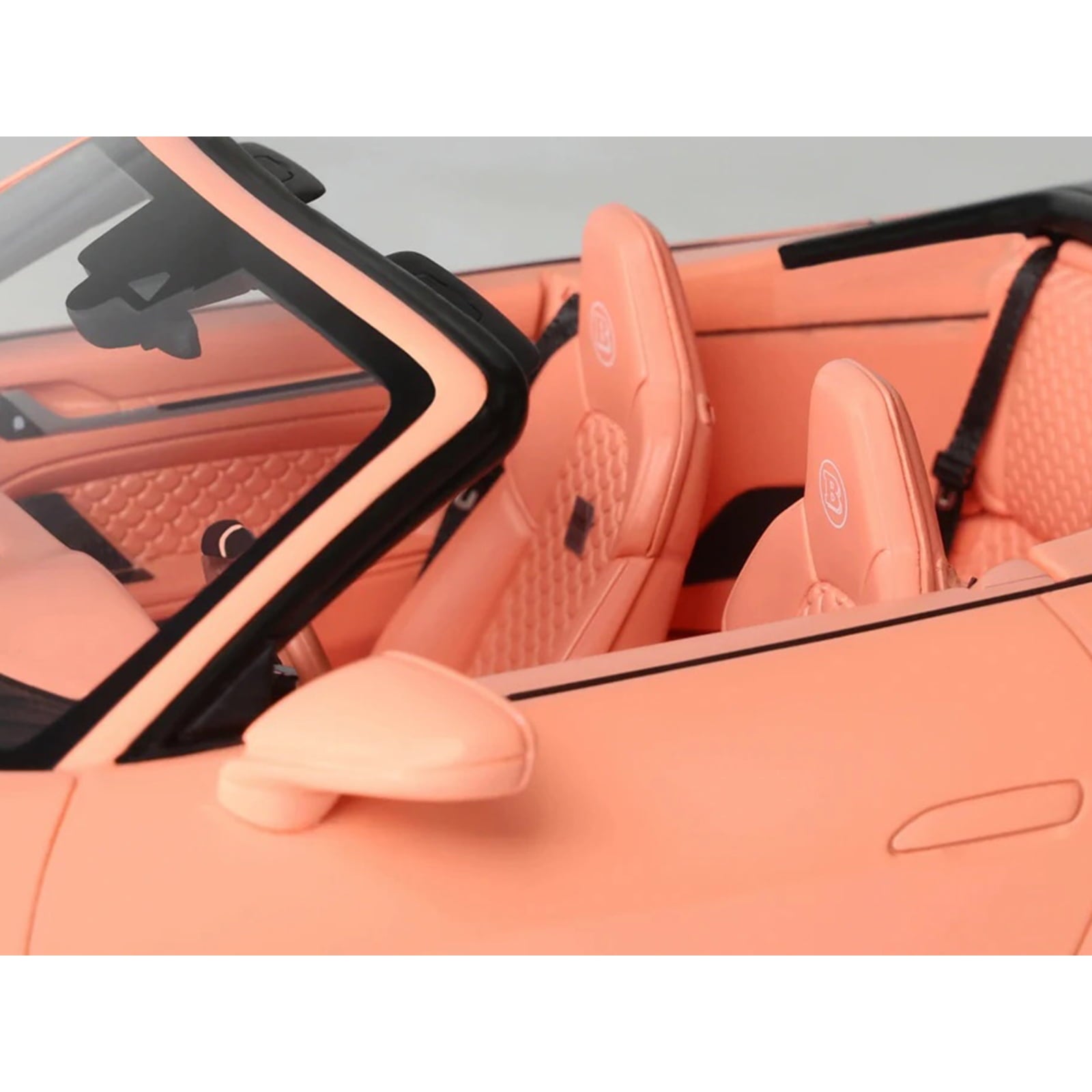 2024 Brabus 900 Peetch Pink with Pink Interior 1/18 Model Car by GT Spirit