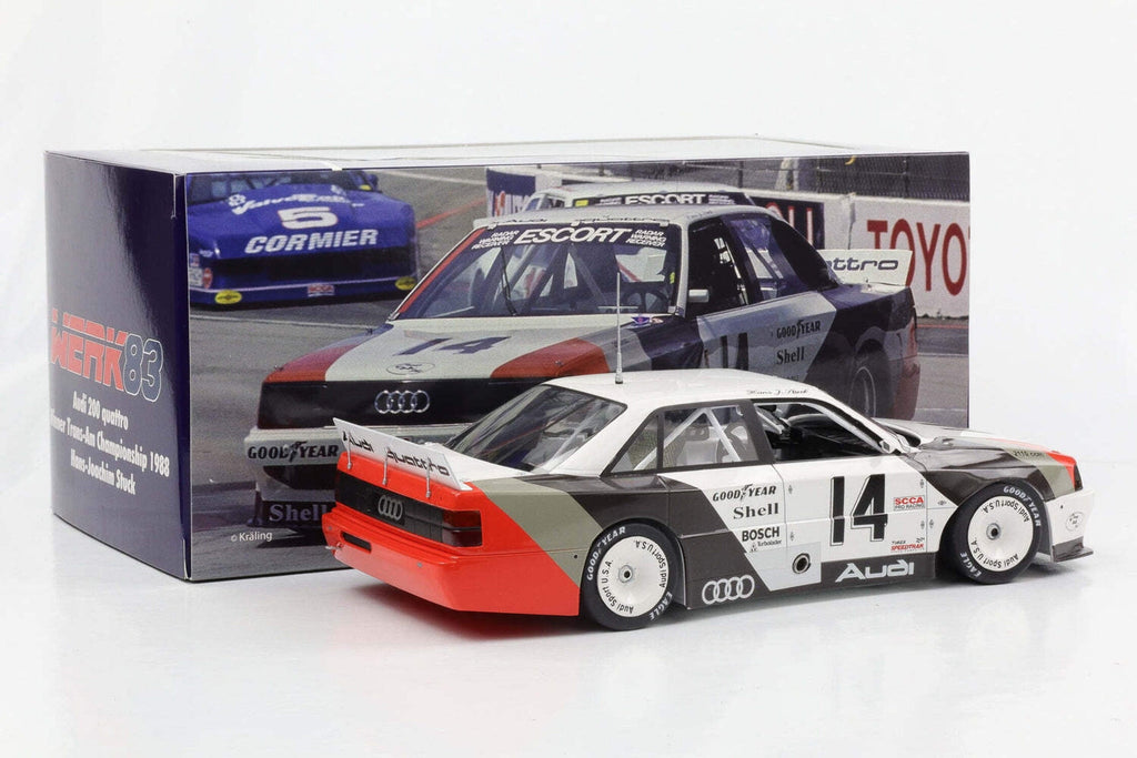 WERK 83 1/18 - AUDI 200 Quattro - Winner Cleveland Trans-Am 1988