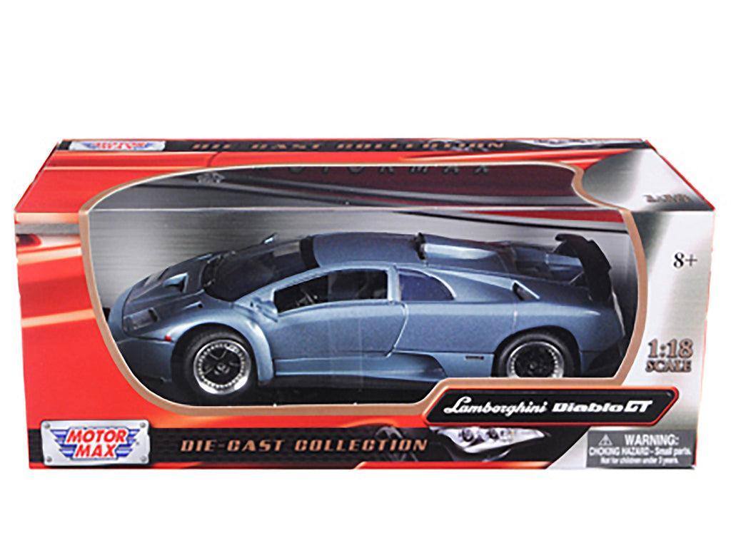 Motormax 1:18 Lamborghini Diablo GT Vehicle, Yellow