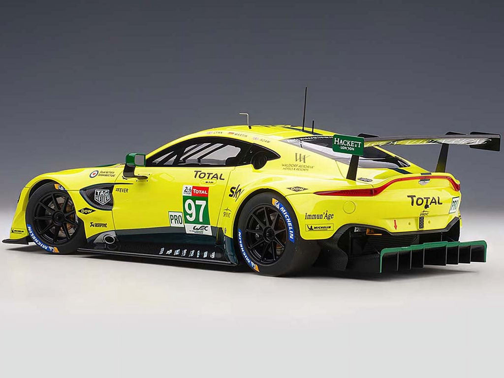 Autoart 81809 No.97 Lynn Martin Adam Le Mans PRO 1 by 18 Scale Model Car for 2018 Aston Martin Vantage GTE