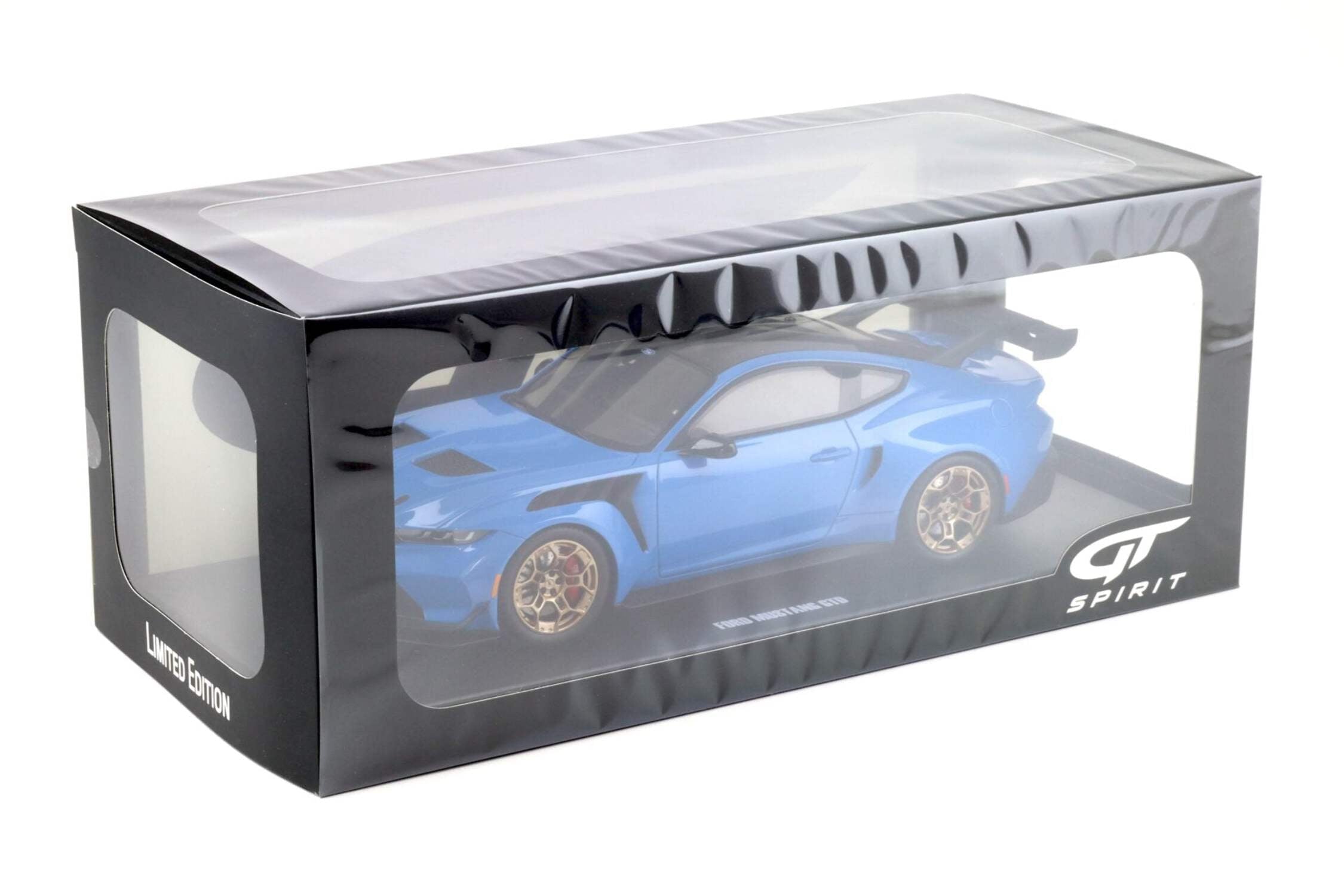 GT Spirit 2024 Ford Mustang GTD Coupe Blue 1:18