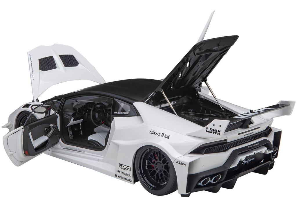 AUTOart Lamborghini Huracan GT Liberty Walk LB Silhouette Works White 1:18