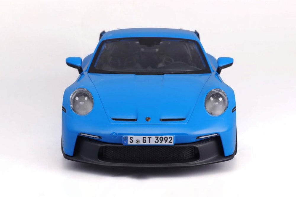 2022 Porsche 911 GT3, Blue - Maisto 31458BU - 1/18 scale Diecast Model Toy Car