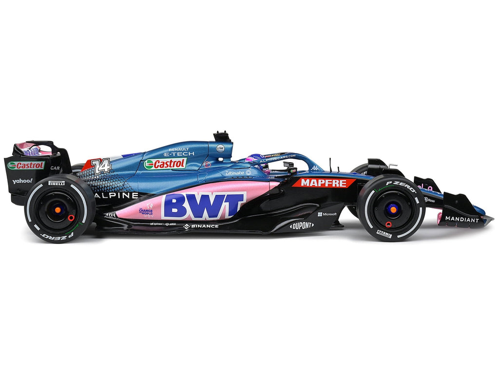 SOLIDO 1/18 - ALPINE A522 - Monaco GP 2022 (F. Alonso)