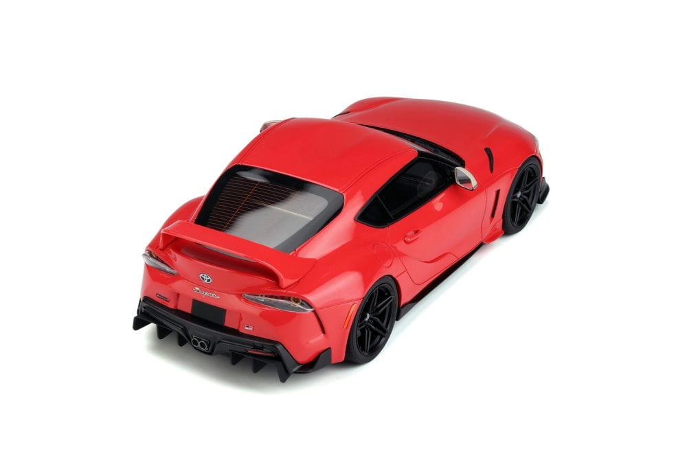 2020 Toyota Supra GR Heritage Edition, Red - GT Spirit GT339 - 1/18 scale Resin Model Toy Car