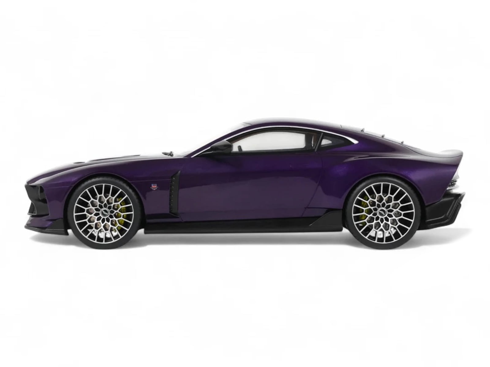 2023 Aston Martin Valour Purple Metallic 1/18 Model Car by GT Spirit