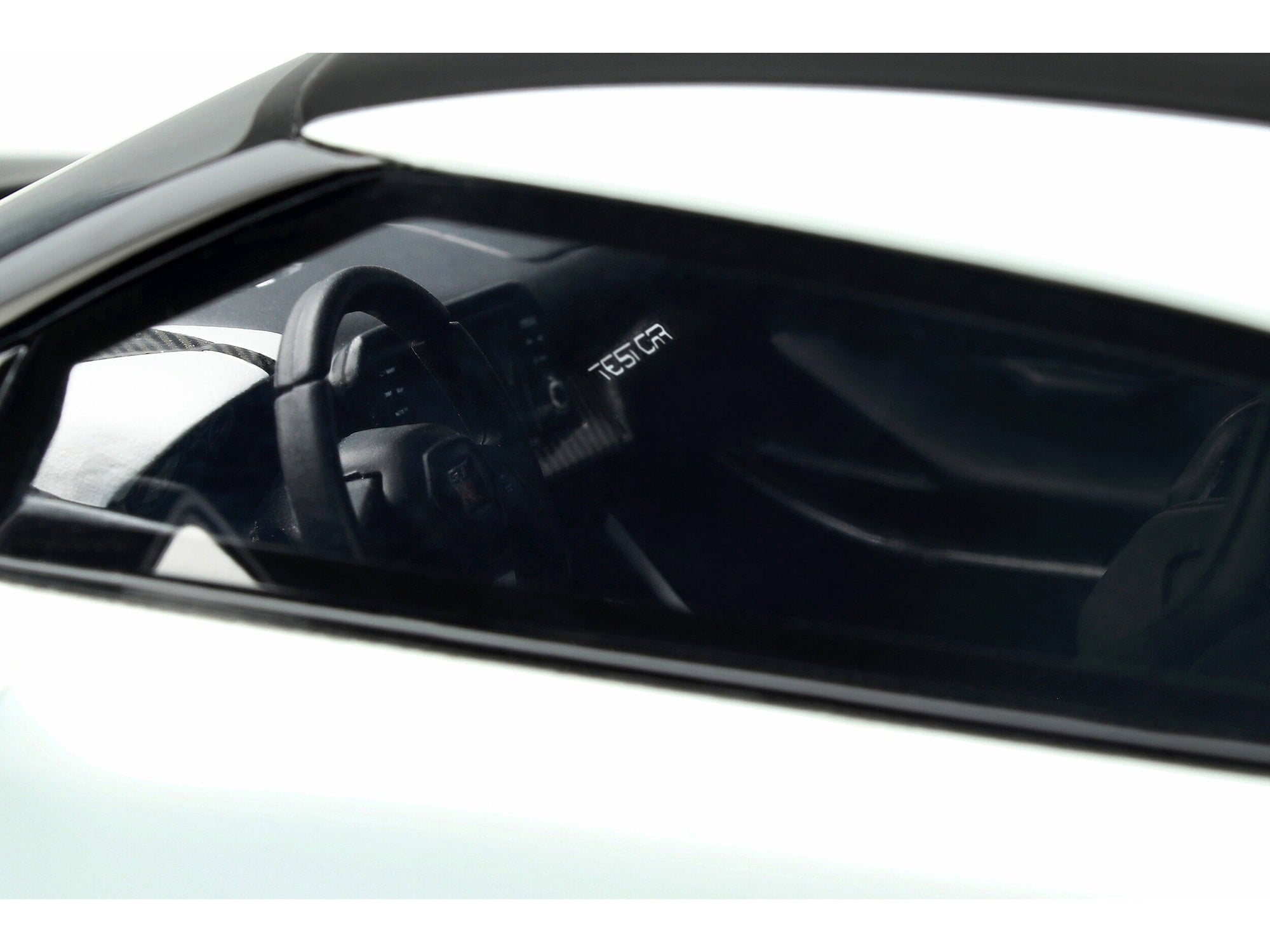2021 Nissan GT-R50 Test Car Black and White 1/18 Model Car by GT Spirit