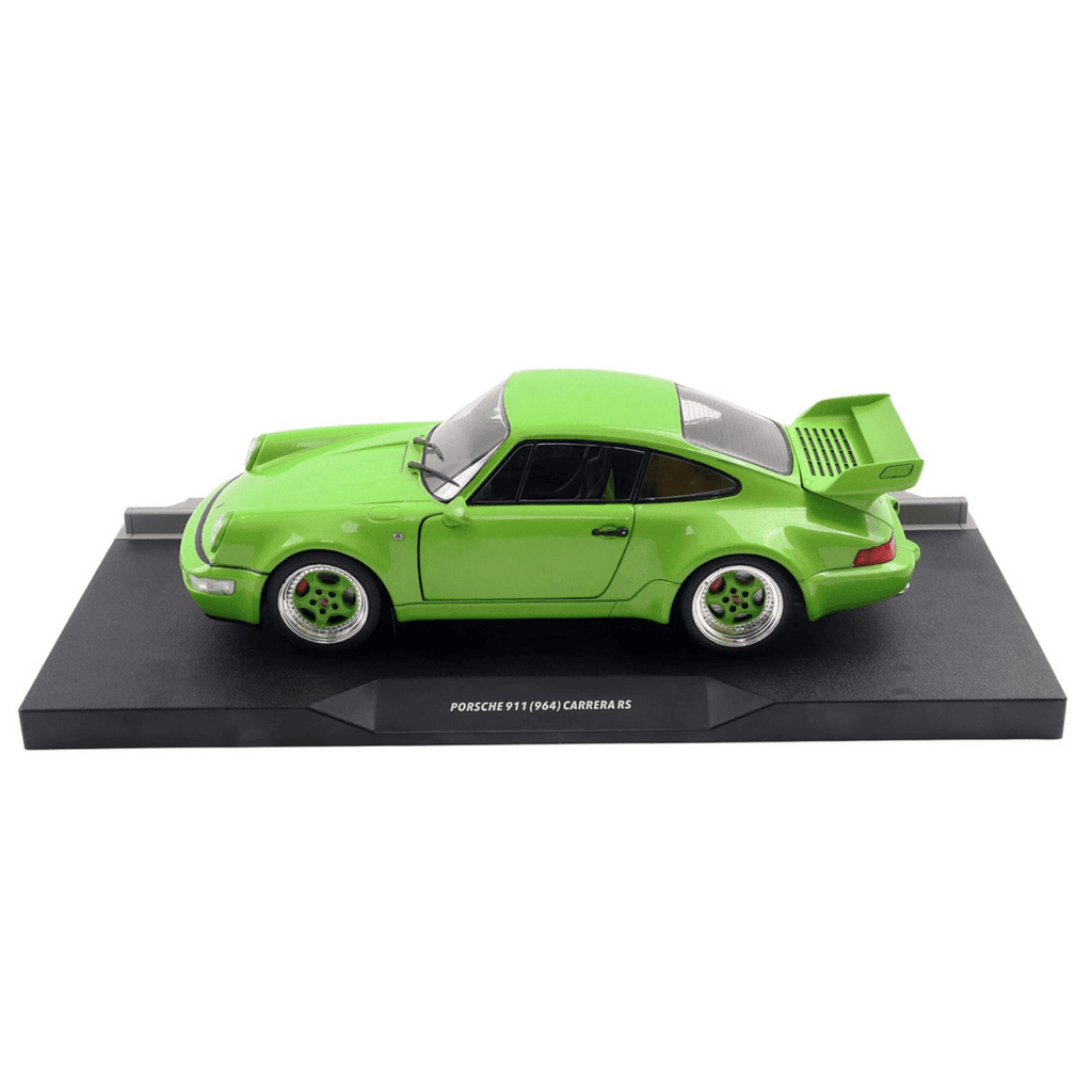 1990 Porsche 911 (964) Carrera RS "Streetfighter" Green Metallic 1/18 Diecast Model Car by Solido