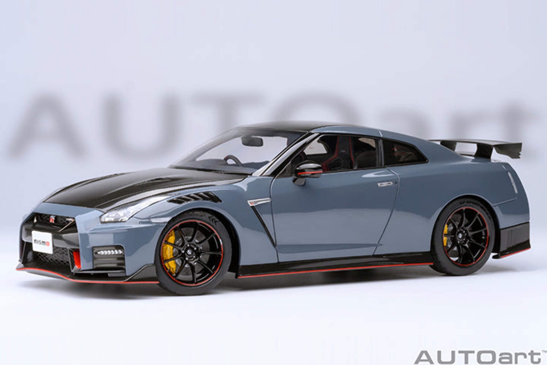 AUTOart 2022 Nissan Skyline GT-R (R35) Nismo Special Edition Nismo Stealth Gray 1:18