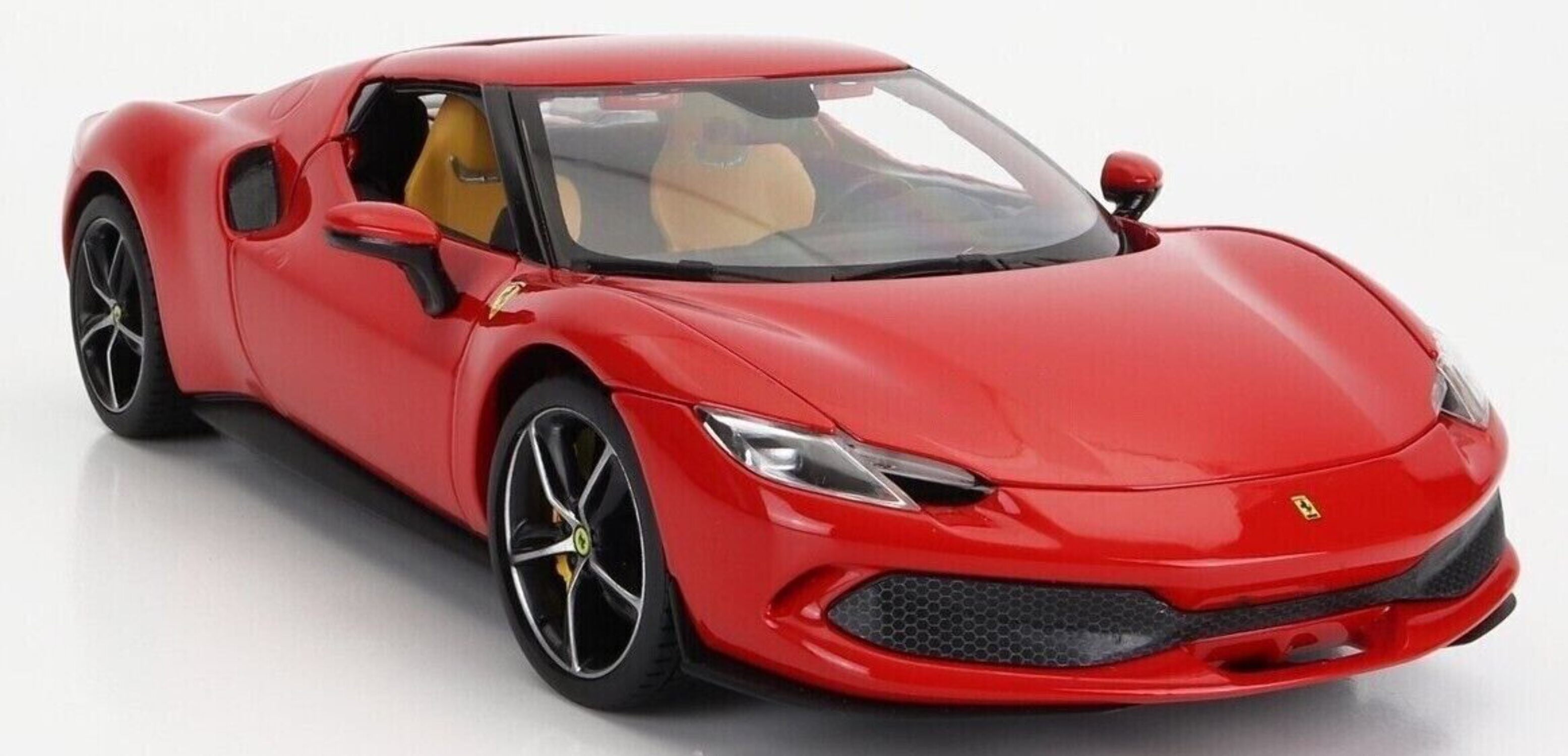 BBURAGO 1/18 - FERRARI 296 GTB Hybrid 380HP V6 - 2021