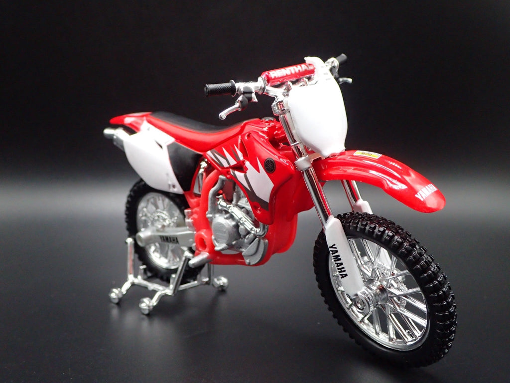 Open Box YAMAHA YZ 450F DIRT BIKE MOTORCYCLE RED 1/18 SCALE DIORAMA DIECAST MODEL BIKE