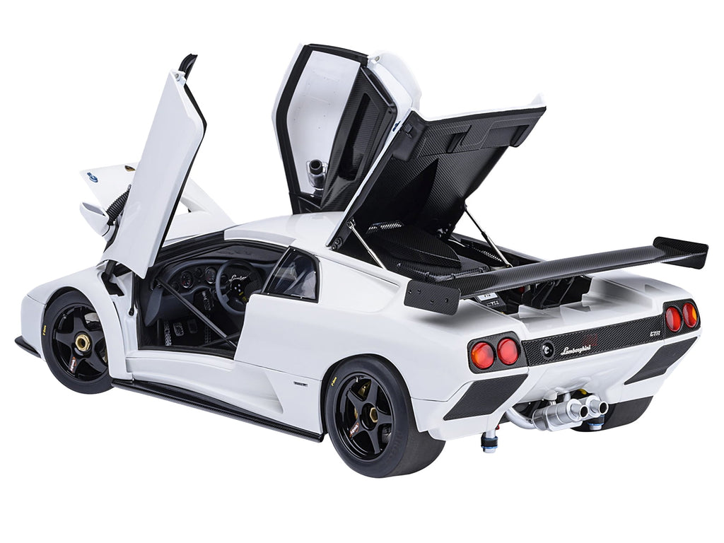 Lamborghini Diablo GTR Impact White 1/18 Diecast Model Car by Autoart
