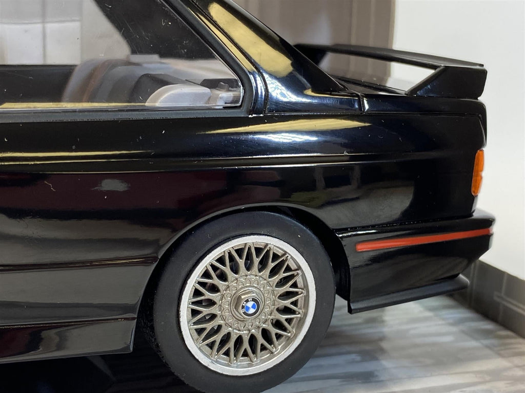 1990 BMW E30 Sport Evo Black 1/18 Diecast Model Car by Solido
